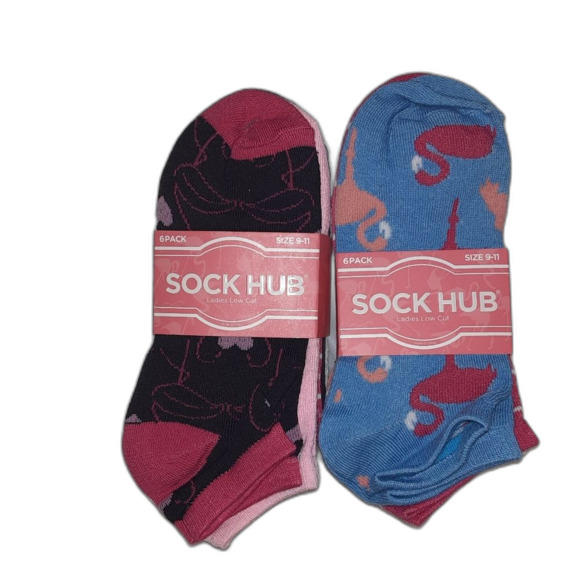 Accessories - Sockhub Two 6-packs of low cut socks NWT